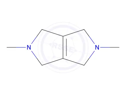 Chemical structure of 2,5-Dimethyl-1,2,3,4,5,6-hexahydropyrrolo[3,4-c]pyrrole