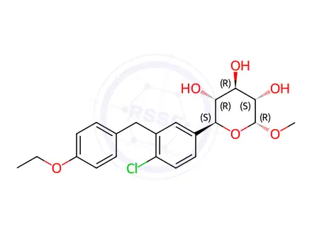 Chemical structure of Sotagliflozin Impurity 3