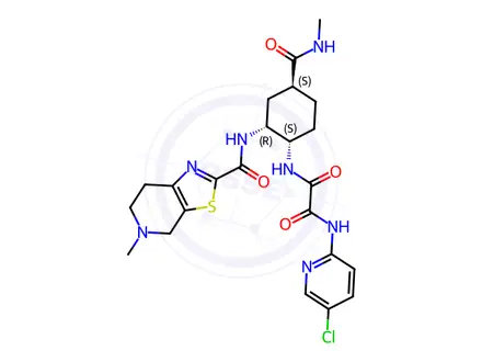 Chemical structure of Edoxaban Tosilate Impurity 89