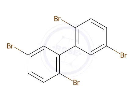 Chemical structure of PBB 52
