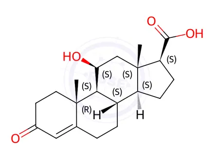 Chemical structure of Corticosterone Impurity 4