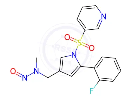 Chemical structure of Vonoprazan Impurity 352