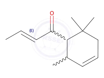 Chemical structure of δ-Damascone (57378-68-4)