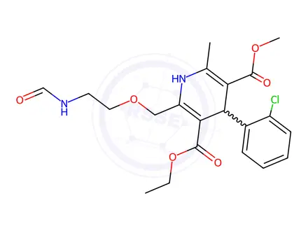Chemical structure of N-Formyl Amlodipine