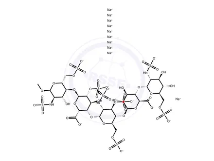 Chemical structure of Fondaparinux Sodium