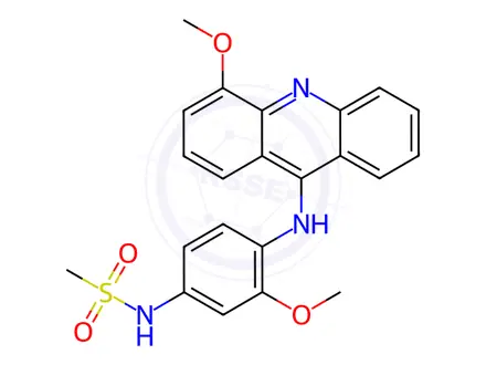 Chemical structure of Amsacrine Hydrochloride Impurity 42