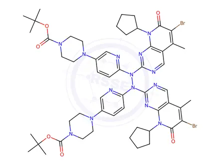 Chemical structure of Palbociclib Impurity 193