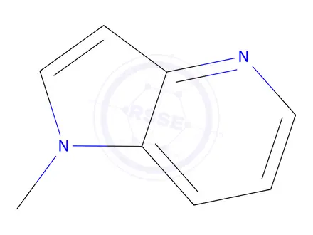 Chemical structure of 1-Methyl-1H-pyrrolo[3,2-B]pyridine