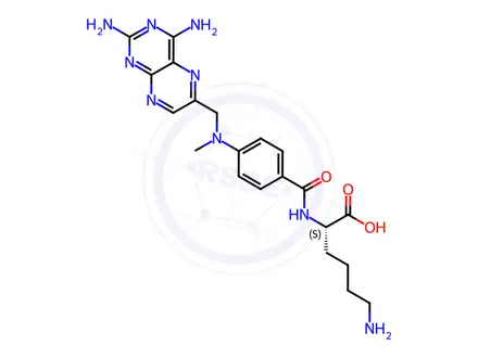 Chemical structure of Methotrexate Impurity 130
