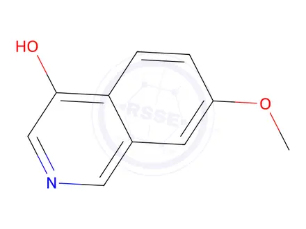 Chemical structure of 7-Methoxyisoquinolin-4-ol