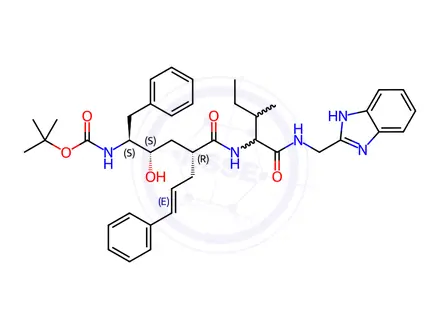 Chemical structure of L 687908