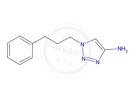 Chemical structure of 1-(3-Phenylpropyl)-1h-1,2,3-triazol-4-amine