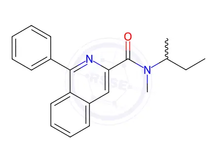 Chemical structure of N-(sec-Butyl)-N-methyl-1-phenylisoquinoline-3-carboxamide