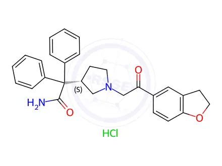 Chemical structure of 2-Oxodarifenacin