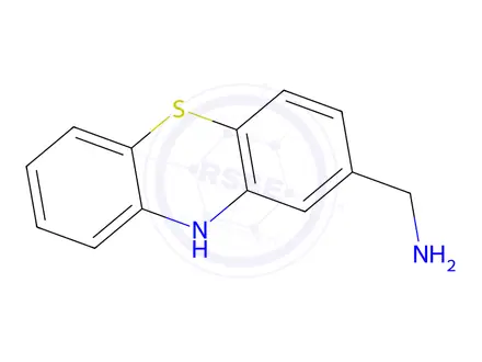 Chemical structure of (10H-Phenothiazin-2-yl)methanamine