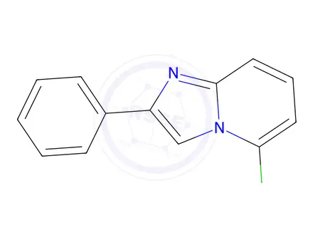 Chemical structure of 5-Chloro-2-phenylimidazo[1,2-a]pyridine