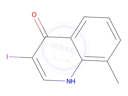 Chemical structure of 3-Iodo-8-methylquinolin-4(1H)-one