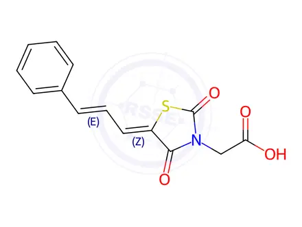 Chemical structure of Epalrestat Impurity 139