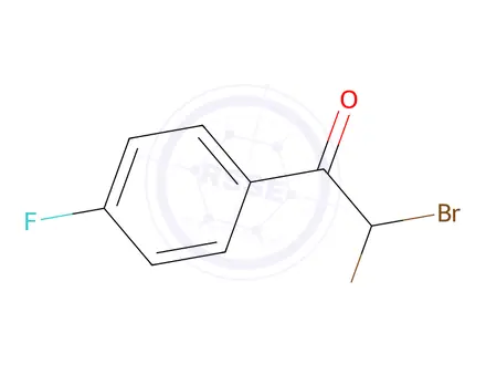 Chemical structure of 2,2-Dibromo-1-(4-fluorophenyl)ethan-1-one