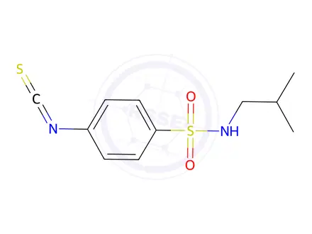 Chemical structure of N-Isobutyl-4-isothiocyanatobenzenesulfonamide