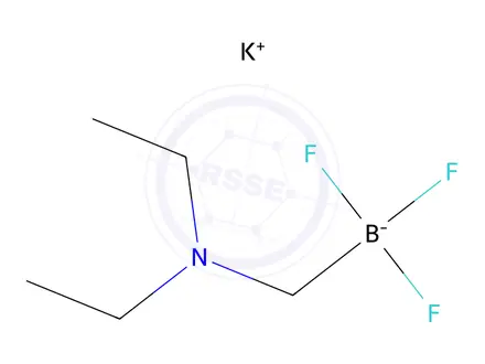 Chemical structure of Potassium ((Diethylamino)methyl)trifluoroborate