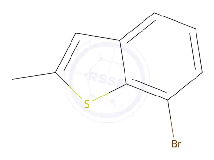 Chemical structure of 7-Bromo-2-methylbenzo[b]thiophene