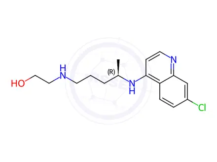 Chemical structure of Hydroxychloroquine Impurity 29