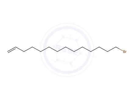 Chemical structure of 14-Bromotetradec-1-ene