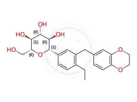Chemical structure of Licogliflozin
