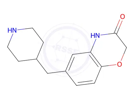 Chemical structure of 6-(Piperidin-4-ylmethyl)-2H-benzo[b][1,4]oxazin-3(4H)-one