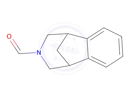 Chemical structure of 1,2,4,5-tetrahydro-3H-1,5-methanobenzo[d]azepine-3-carbaldehyde