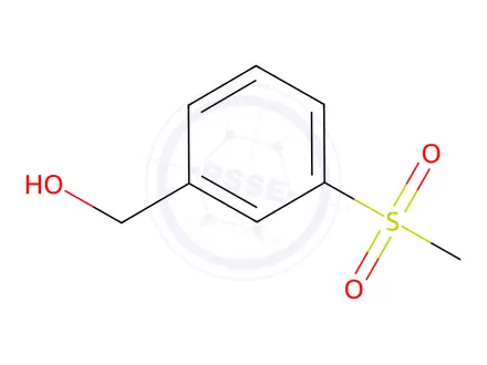 Chemical structure of 3-(Methylsulfonyl)benzyl alcohol
