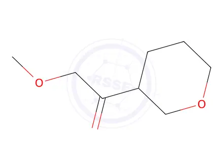 Chemical structure of 2-Methoxy-1-(oxan-3-yl)ethan-1-one