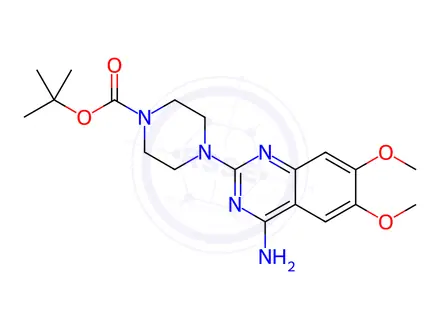 Chemical structure of Terazosin Impurity 3