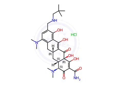 Chemical structure of Omadacycline(Hydrochloride)