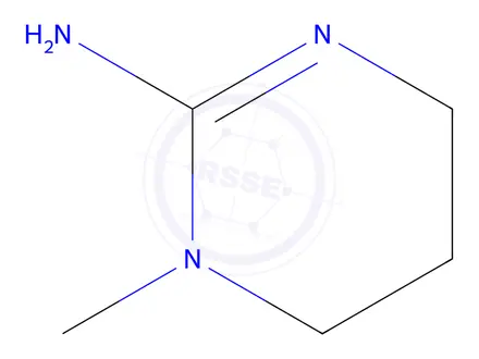 Chemical structure of 1-Methyl-1,4,5,6-tetrahydropyrimidin-2-amine