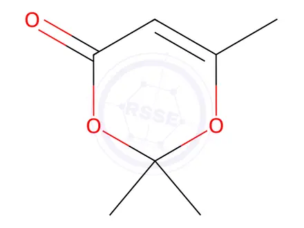 Chemical structure of 2,2,6-trimethyl-4H-1,3-dioxin-4-one