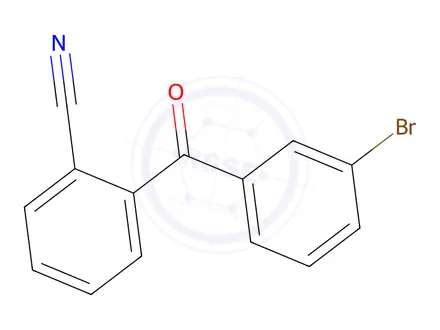 Chemical structure of 2-(3-Bromobenzoyl)benzonitrile