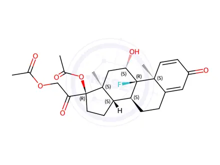 Chemical structure of Fluocinolone Acetonide Impurity 70