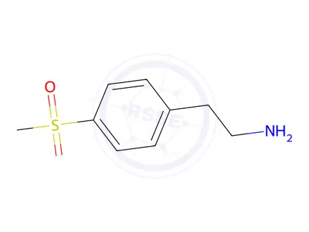 Chemical structure of 2-[4-(Methylsulfonyl)phenyl]ethylamine