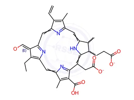 Chemical structure of Rhodine G7 Trisodium Salt