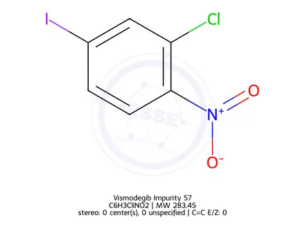 Chemical structure of 2-Chloro-4-iodo-1-nitrobenzene