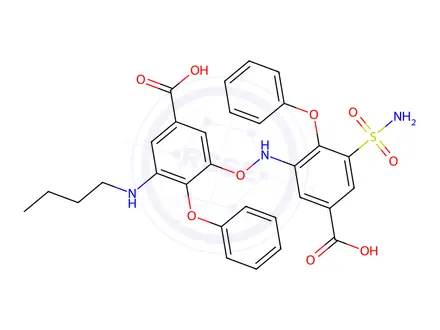 Chemical structure of Bumetanide Impurity 88