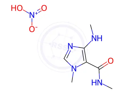 Chemical structure of Caffeine Impurity 5 Nitrate(Caffeine EP Impurity E Nitrate)