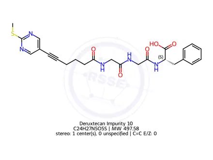 Chemical structure of Deruxtecan Impurity 10