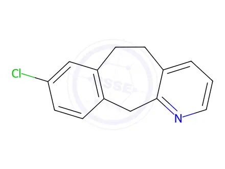 Chemical structure of Loratadine Impurity B