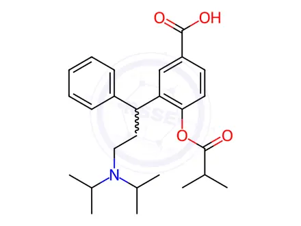 Chemical structure of Fesoterodine Impurity D