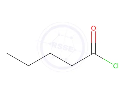 Chemical structure of Valeryl Chloride
