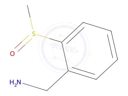 Chemical structure of (2-(Methylsulfinyl)phenyl)methanamine