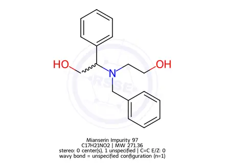 Chemical structure of Mianserin Impurity 97